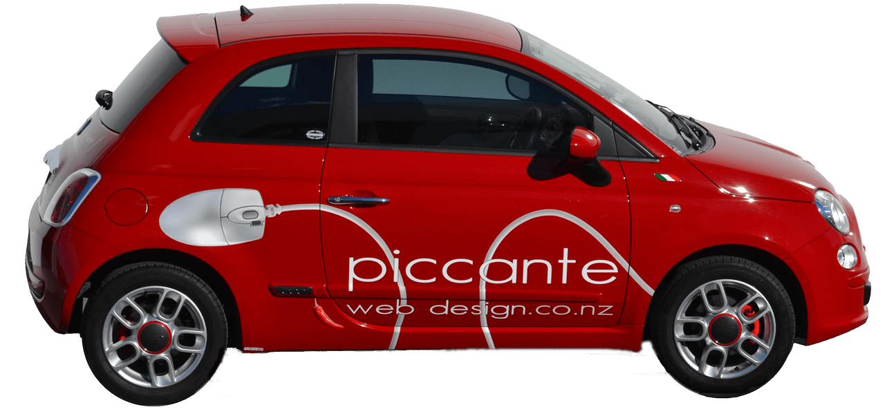 Piccante Web Design NZ website design